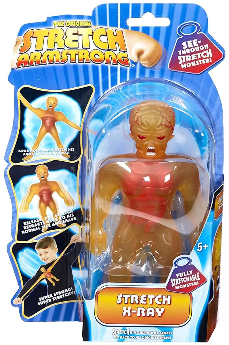 The Original Mini Stretch Armstrong 7 Inch Stretchable Action Figure Doll 