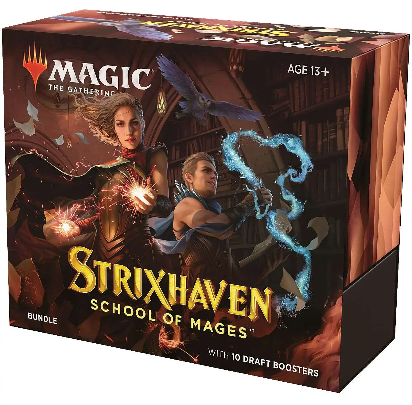 New & Sealed Bo Strixhaven School of Mages Bundle Magic the Gathering MTG 