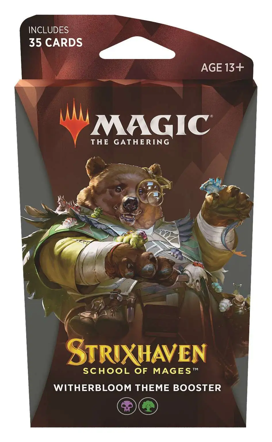 MtG Strixhaven: School of Mages Witherbloom Theme Booster Pack [35 Cards]