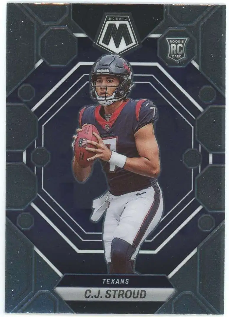 Nfl Houston Texans Panini Mosaic Single Card Cj Stroud Rookie Toywiz