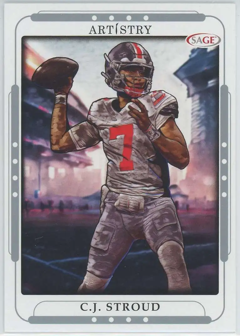 NFL Houston Texans 2023 Artistry Silver CJ Stroud #29 [Rookie]