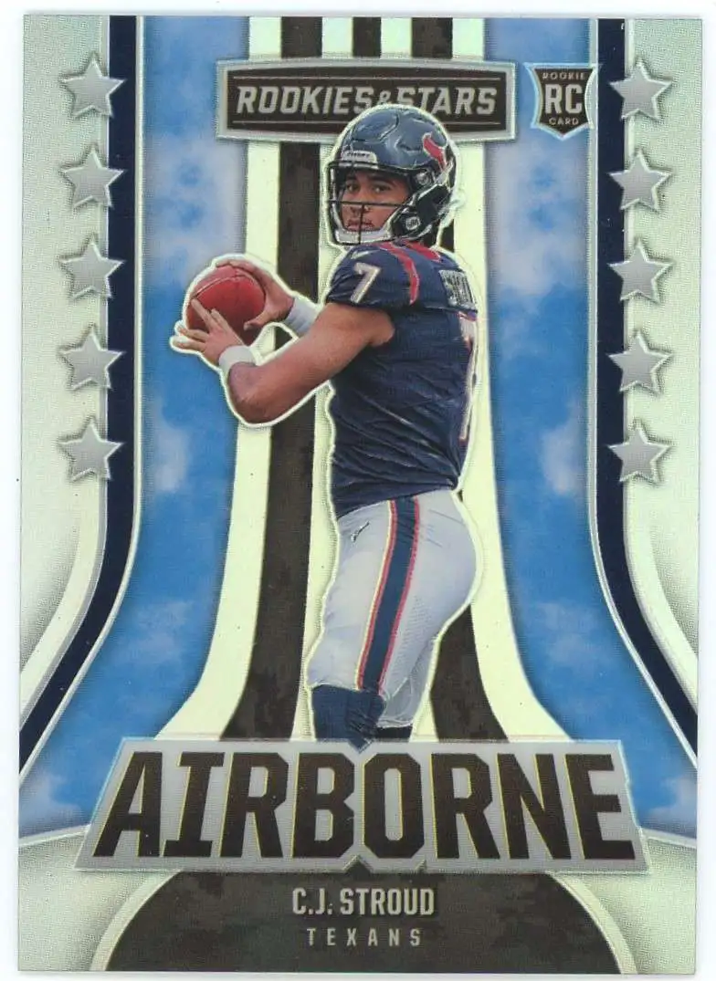 NFL 2023 Panini Rookies & Stars Airborne Silver CJ Stroud AI-13 [Rookie]