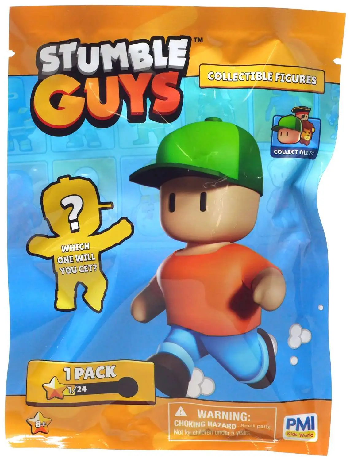 Stumble Guys Collectible Figure 2.5-Inch Mystery Pack [1 RANDOM Figure]