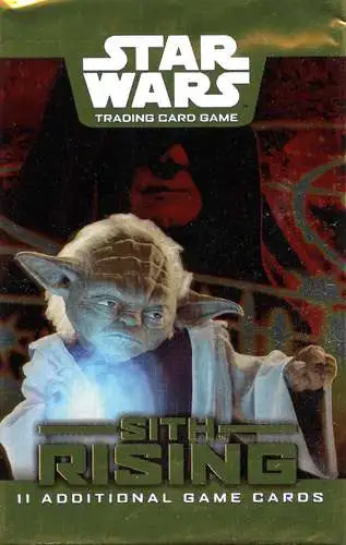 Star Wars TCG Sith Rising Sealed Booster Pack 11 Cards 
