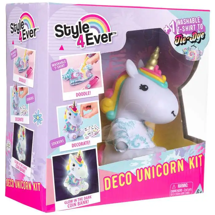 Style 4 Ever Unicorn Tie-Dye Canal Toys - ToyWiz