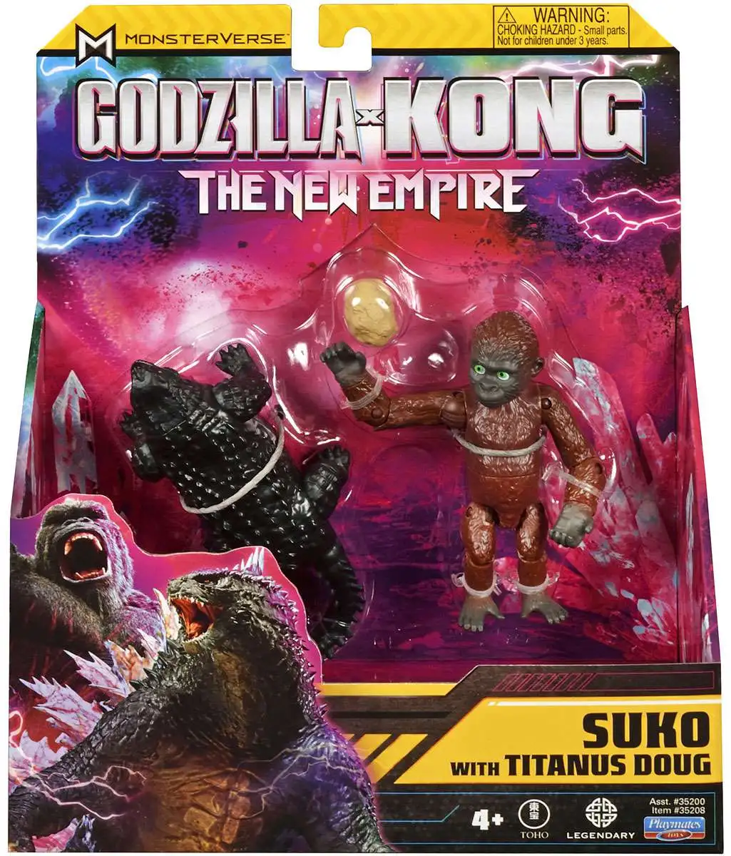 Godzilla x Kong The New Empire Monsterverse Suko with Titanus Doug Action Figure