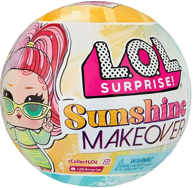 LOL Surprise Big Sister Sunshine Makeover Mystery Pack [1 RANDOM UV Color Change Figure]