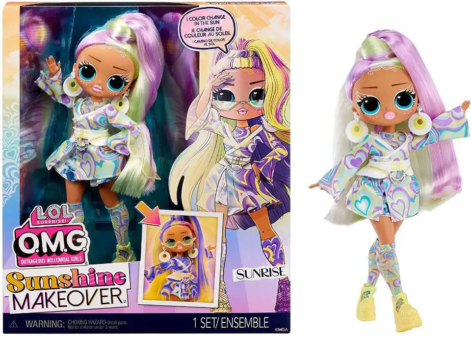 LOL Surprise OMG Sunshine Makeover Sunrise Fashion Doll