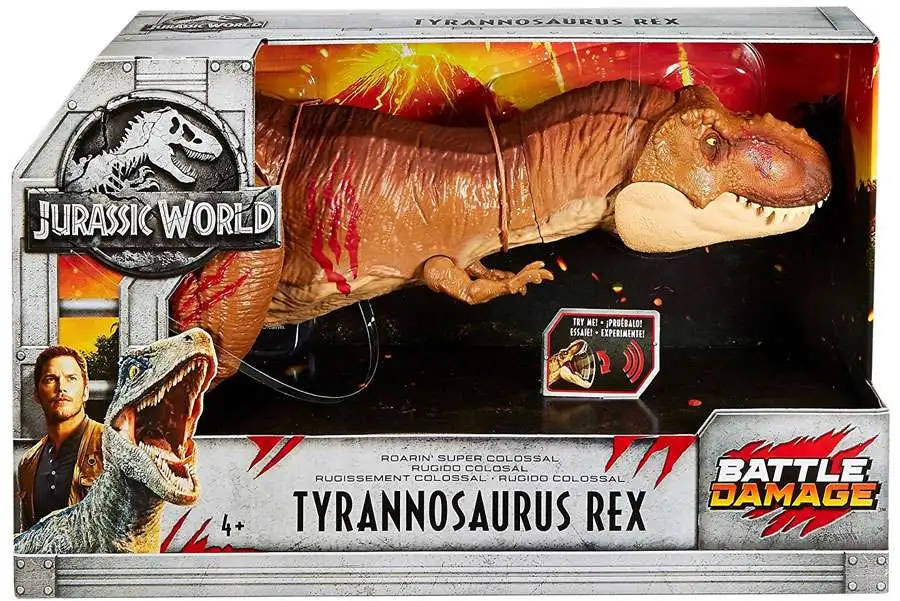 T-Rex Jurassic World 2 Fallen Kingdom SUPER COLOSSAL TYRANNOSAURUS REX 