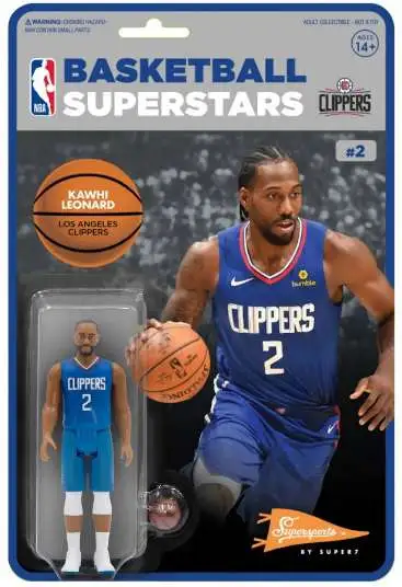 ReAction NBA Los Angeles Clippers Kawhi Leonard Action Figure