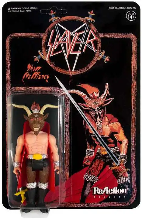 ReAction Heavy Metal Legends Slayer Minotaur Action Figure [Show No Mercy]