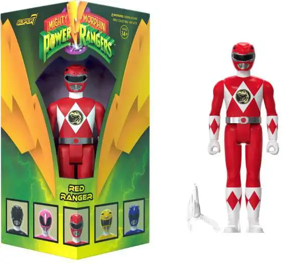 Power Rangers Mighty Morphin Red Ranger Exclusive Action Figure ...