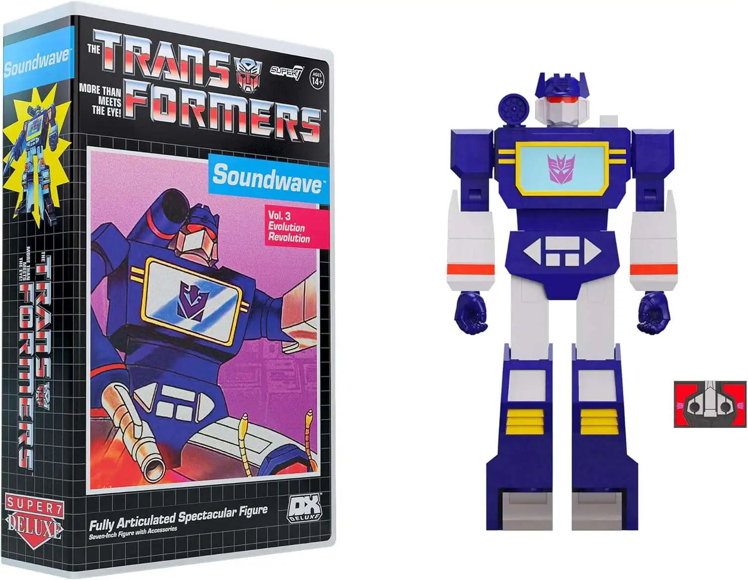 Transformers DX Deluxe Soundwave Exclusive Action Figure VHS