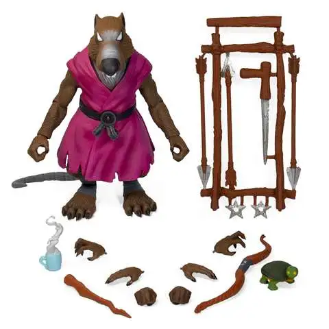 Teenage Mutant Ninja Turtles Ultimates Series 1 Splinter Action Figure [Version 1]