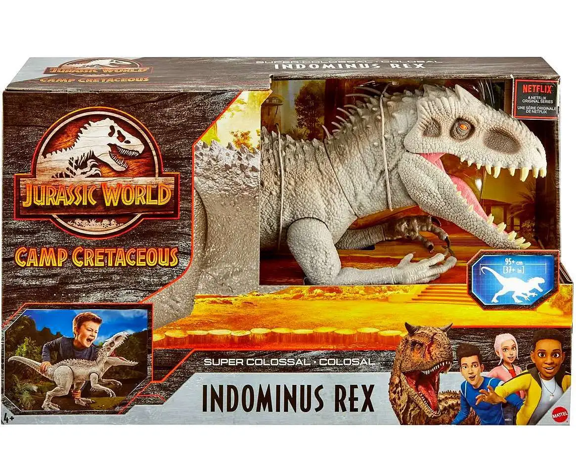 Jurassic World Camp Cretaceous Indominus Rex Exclusive Super Colossal Action Figure [Damaged Package]
