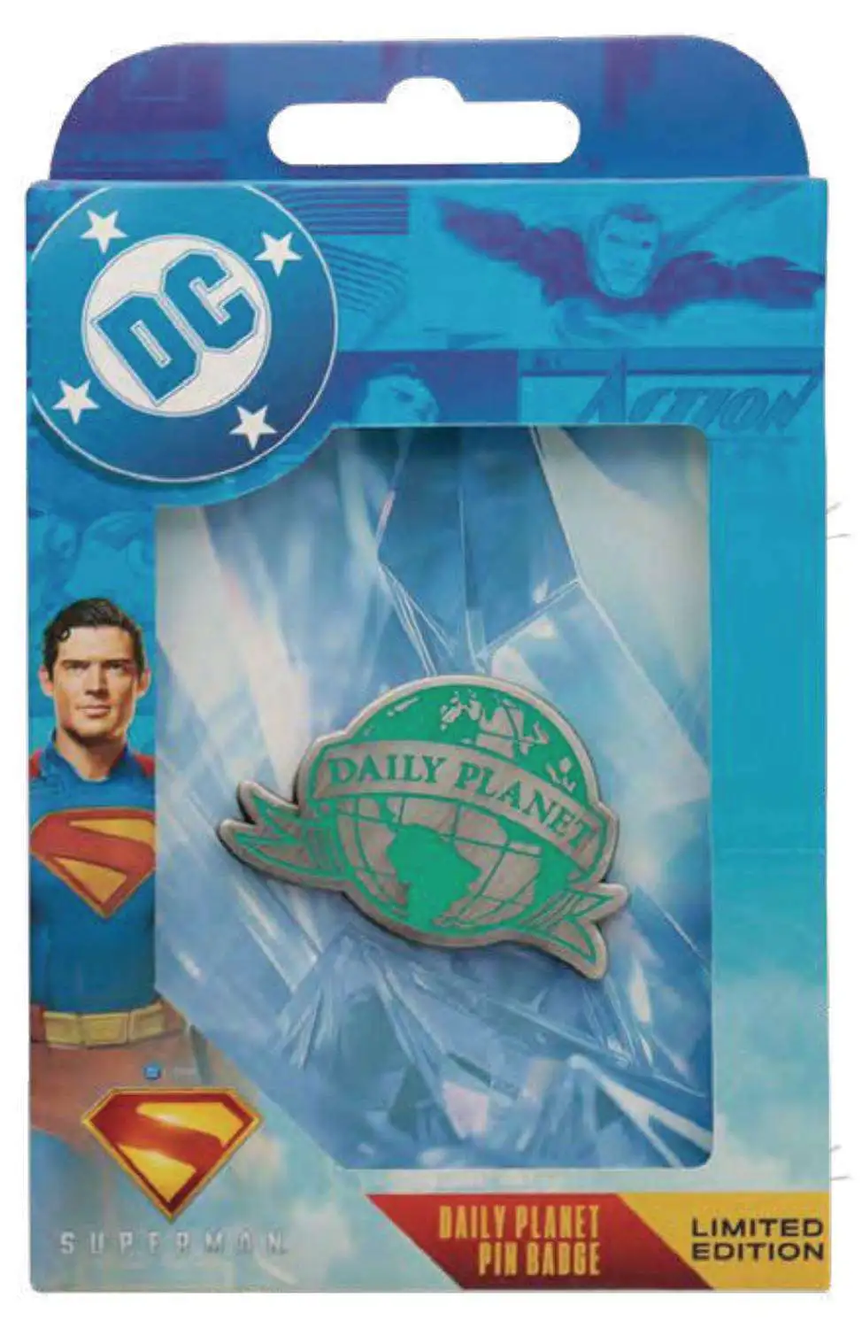 Superman Daily Planet Metal Pin Badge (Pre-Order ships April)