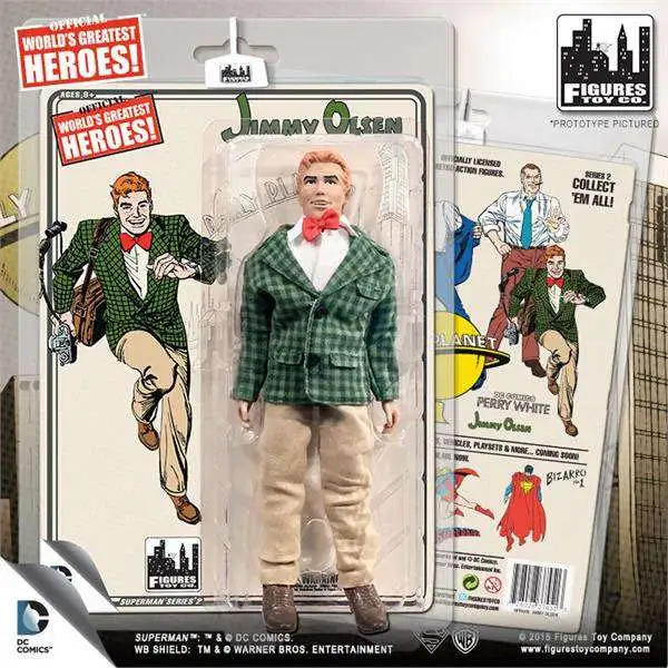 DC Superman World's Greatest Heroes! Series 2 Jimmy Olsen Action Figure