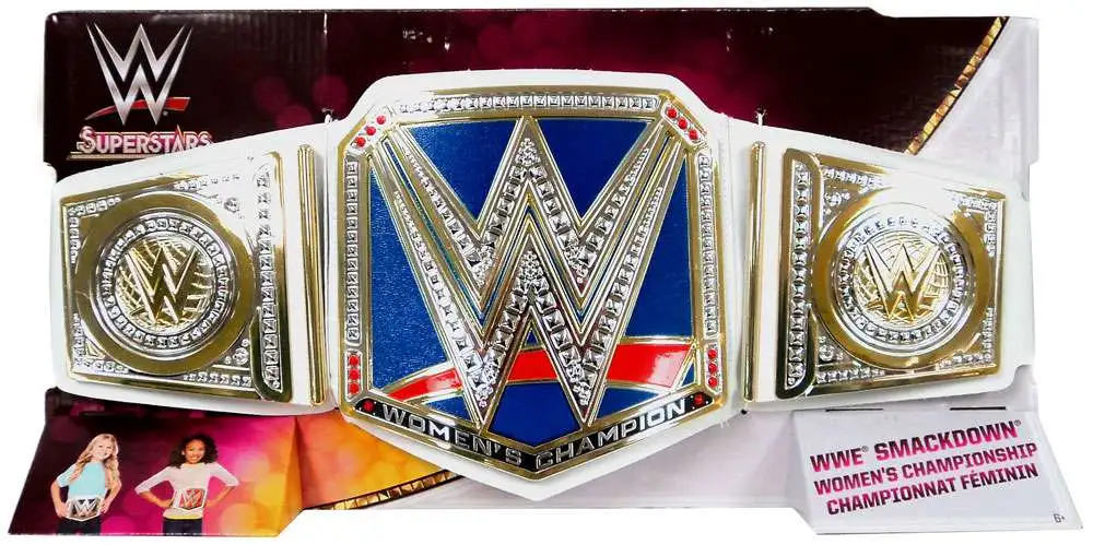 Mattel WWE Superstars Raw Women's Championship Title Belt NEW 