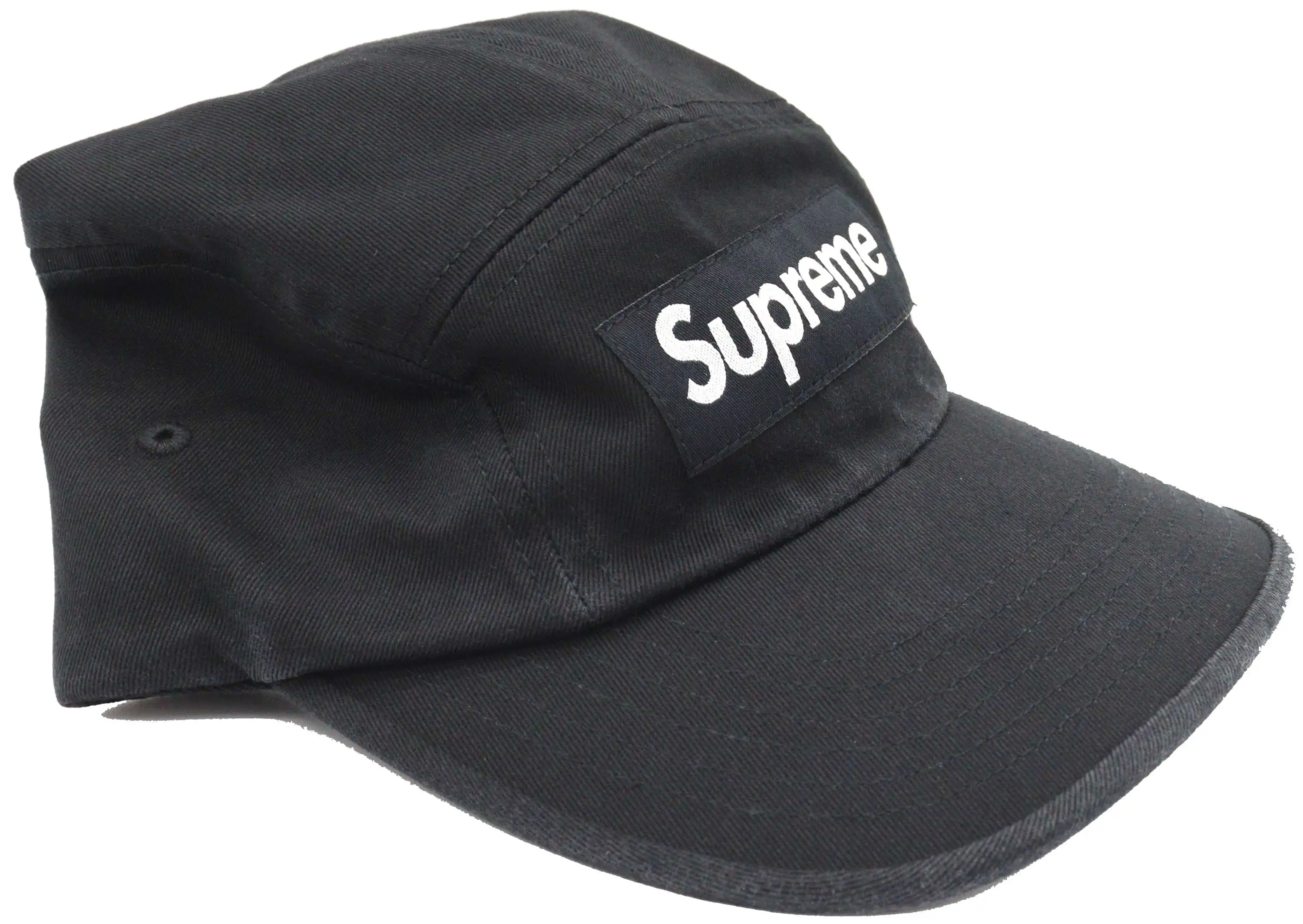 Supreme Washed Chino Twill Camp Cap