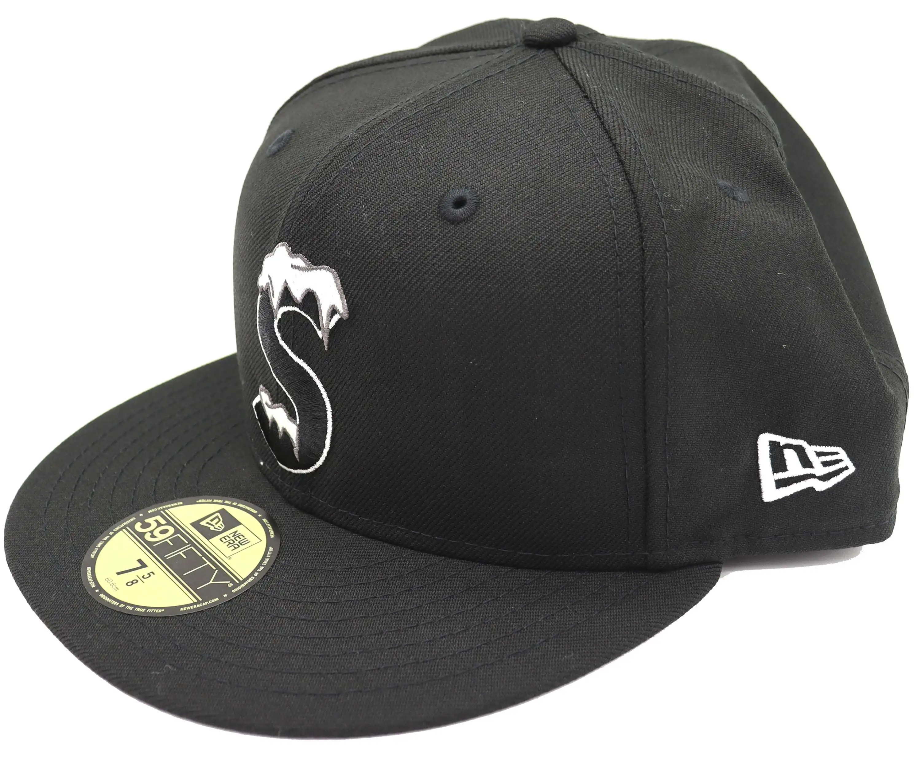 Supreme S Logo 7 58 Fitted Hat - ToyWiz
