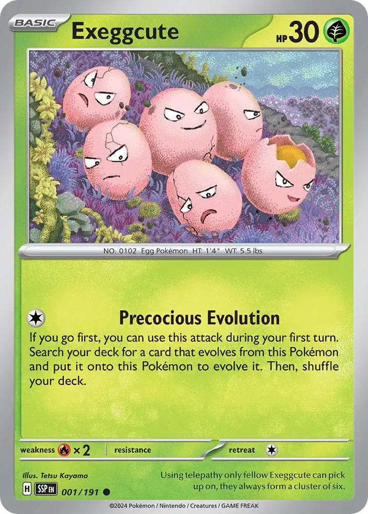 Pokemon Trading Card Game Surging Sparks Single Card Common