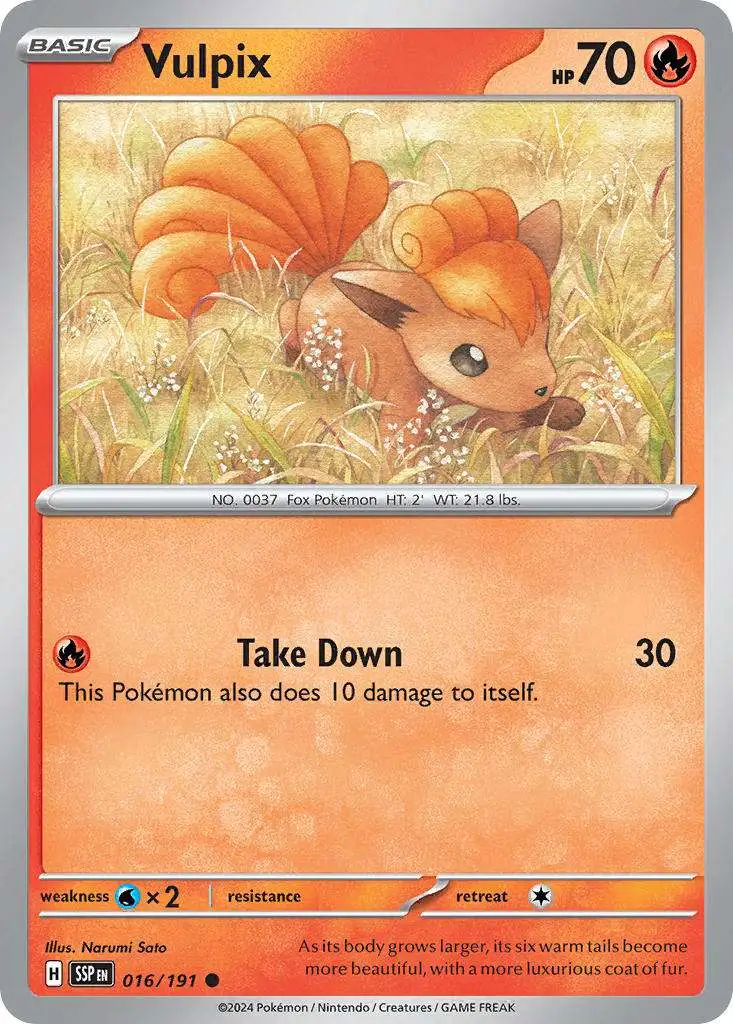 Pokemon Trading Card Game Surging Sparks Single Card Common Pokemon Trading Card Game Surging Sparks Single Card Common