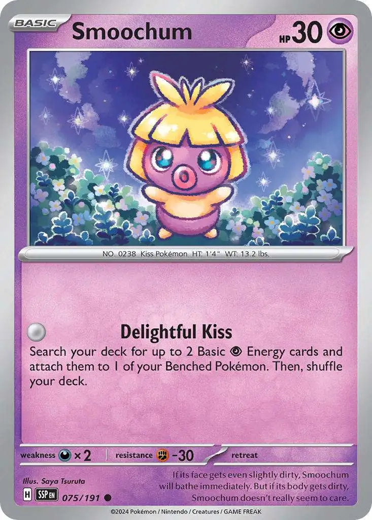 Pokemon Trading Card Game Surging Sparks Single Card Common