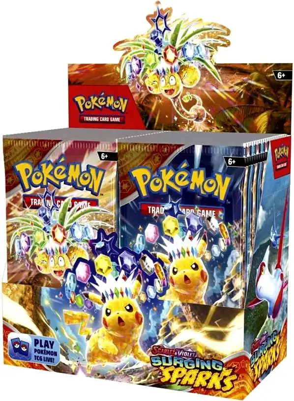 Pokemon Scarlet & Violet Surging Sparks Booster Box [36 Packs]