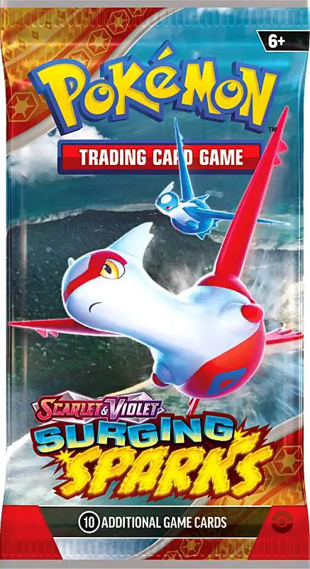 Pokemon Scarlet & Violet Surging Sparks Booster Pack [10 Cards]