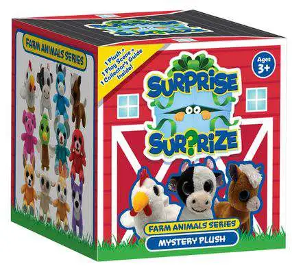 Surprise Surprize Farm Animals 3-Inch Mini Plush Mystery Pack [1 RANDOM Mini Plush]