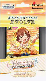 Shadowverse: Evolve Crossover Trading Card Game THE iDOLM@STER Cinderella Girls Passion Starter Deck