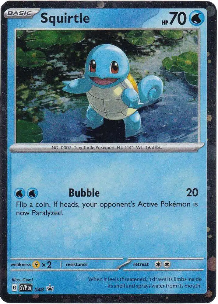 Pokemon Scarlet & Violet Promo Squirtle SVP048