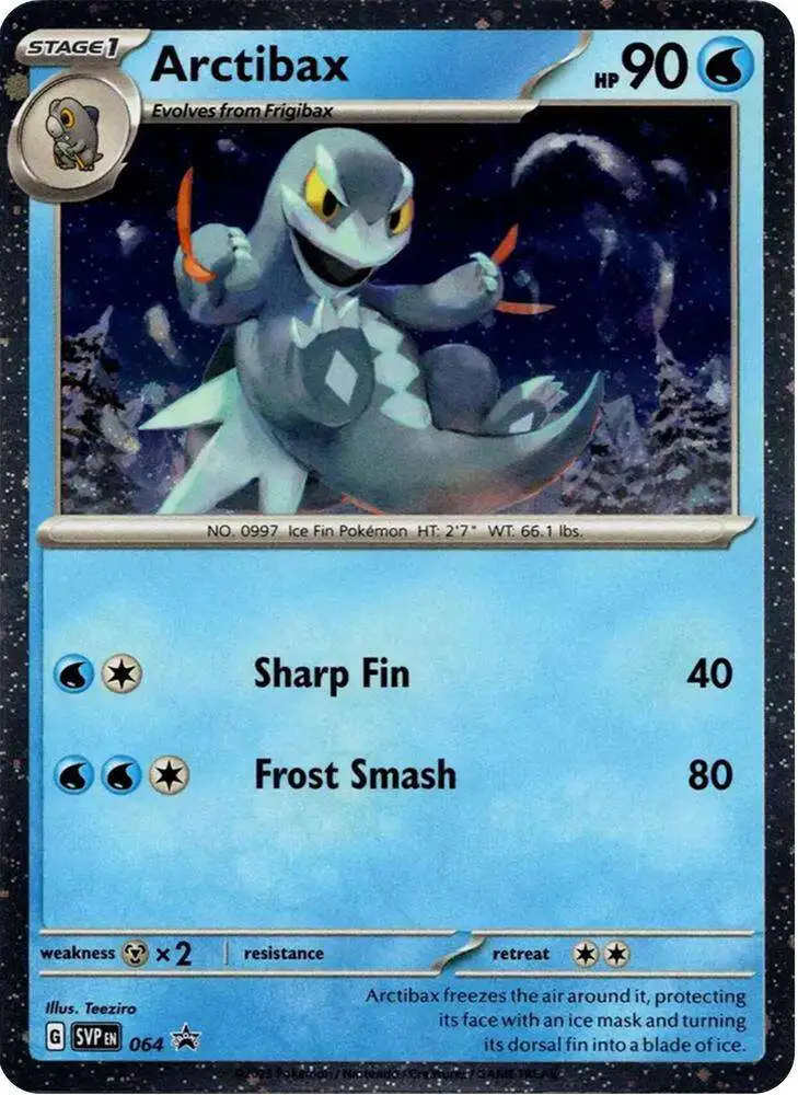 Pokemon Scarlet & Violet Promo Arctibax SVP064