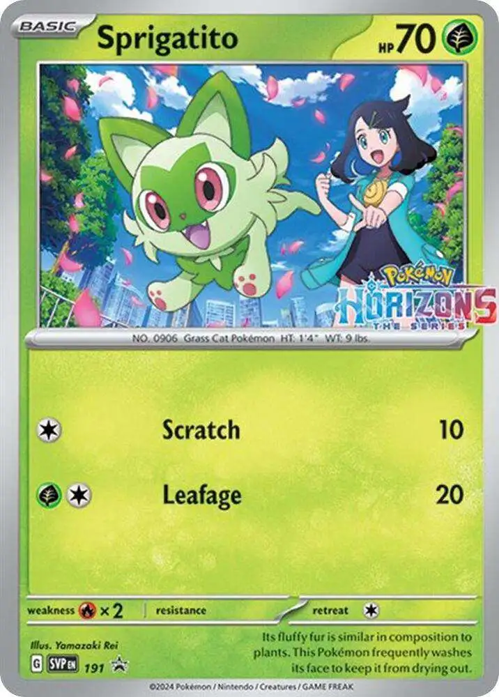 Pokemon Scarlet & Violet Promo Sprigatito SVP191