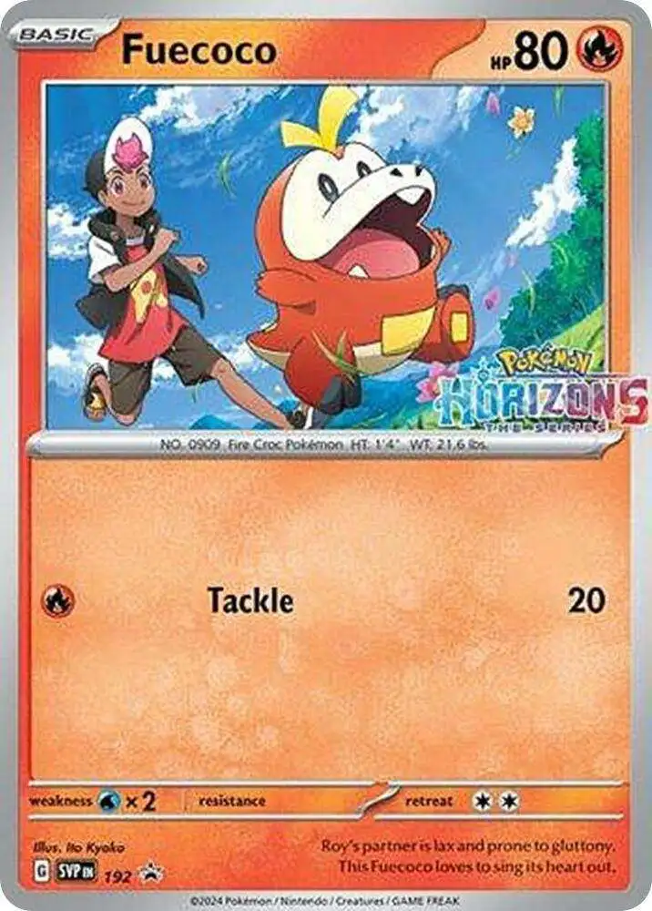 Pokemon Scarlet & Violet Promo Fuecoco SVP192
