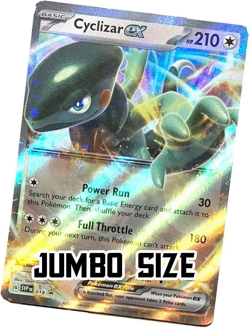 Pokemon Scarlet Violet Single Card Promo Cyclizar ex SVP018 JUMBO