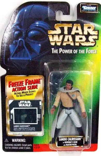 Star Wars Return of the Jedi Power of the Force POTF2 Kenner Collection Lando Calrissian in General Gear Action Figure [Loose]