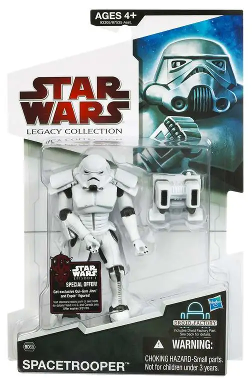 Star Wars Legacy Collection Dark Trooper Phase 1 Droid Factory Bd56 Hasbro 2009 for sale online 