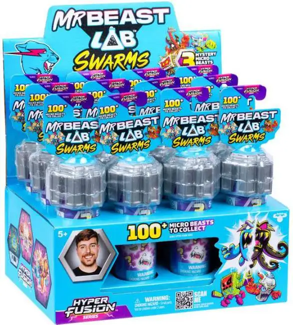Mr Beast Lab Swarms ラボパック Amazon.com: MrBeast Lab Swarms Mega Lab 12 Pk Vipermite