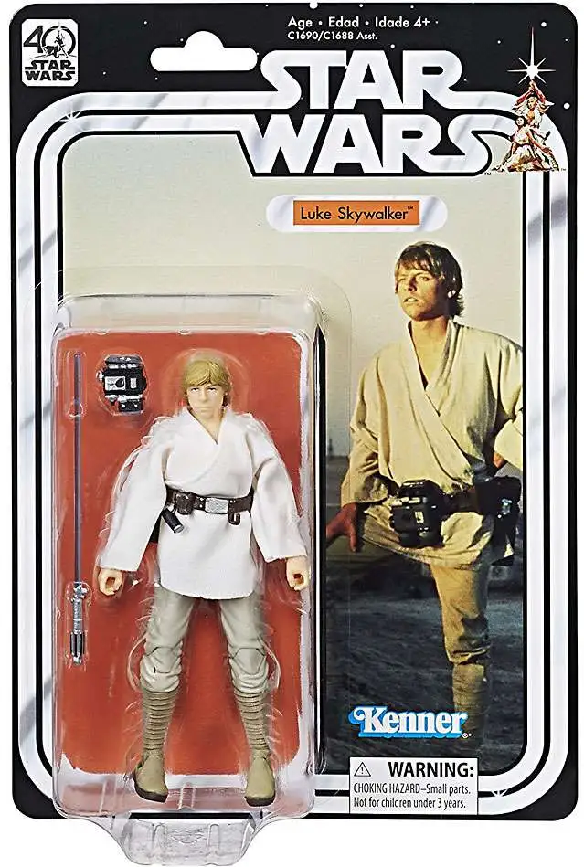 Details about   Star Wars Black Series 40th Anniversary Wave 1 Luke Skywalker 