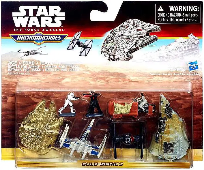 Star Wars The Force Awakens Micro Machines Deluxe Vehicle Pack Galactic Showdown 