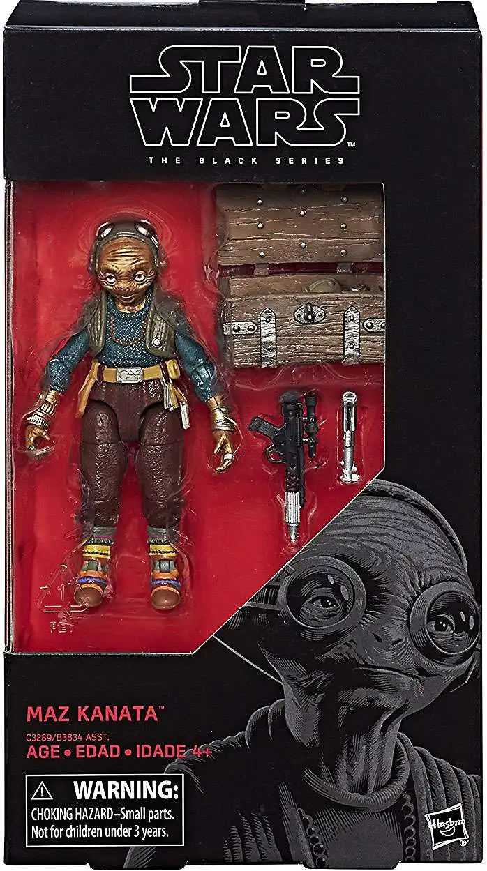 Star Wars The Last Jedi Black Series Wave 24 Maz Kanata Action Figure