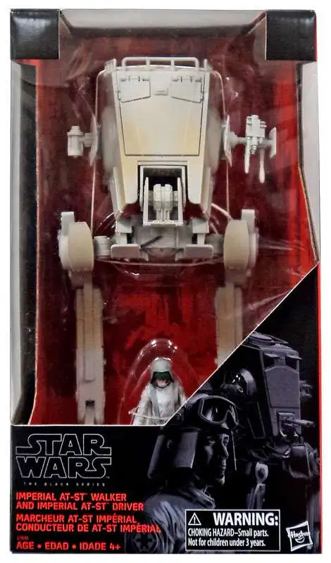 Star Wars The Black Series Imperial AT-ST Walker & Driver New MISB 