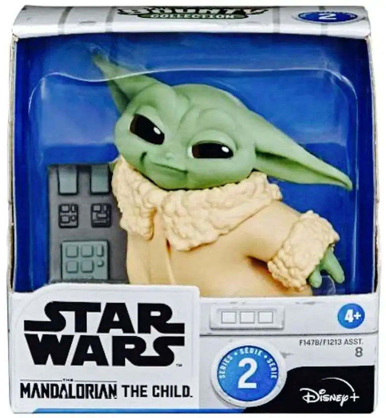 Disney Star Wars The Mandalorian Baby Yoda 8-in Plush Toy For Kids, Ages 4+