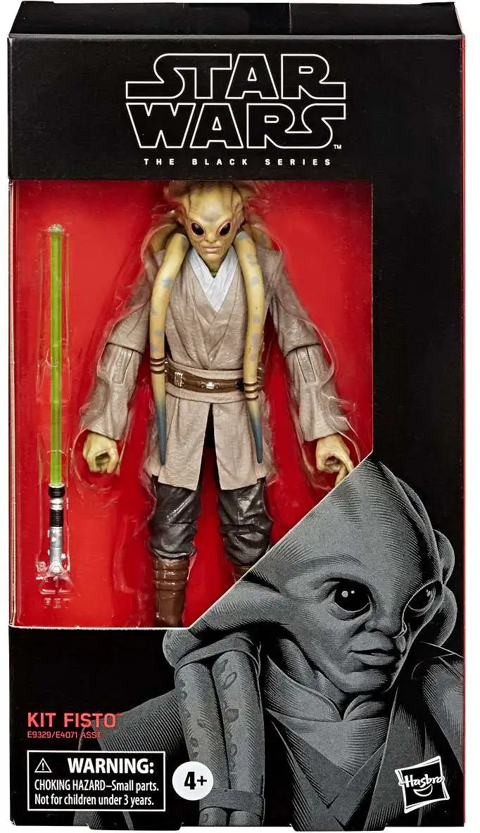 Star Wars Attack of the Clones Black Series Wave 4 Kit Fisto 6 Action ...