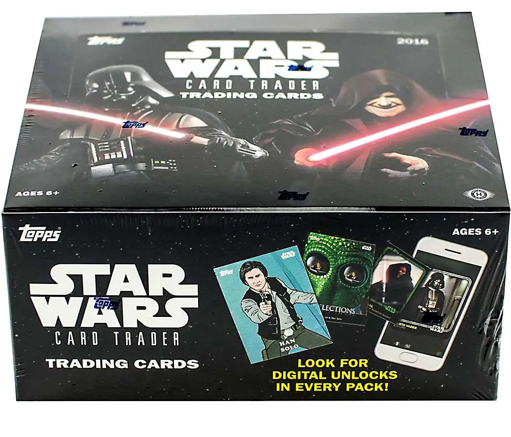 Star Wars Topps 2018 Galaxy Trading Card RETAIL Box 24 Packs ToyWiz