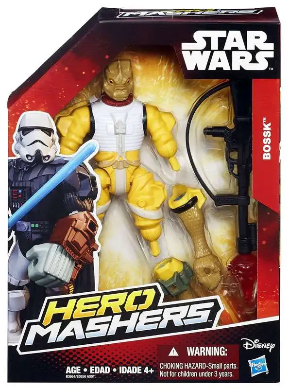 Star Wars Deluxe Hero Mashers Hasbro The Force Awakens New 6" Action Figure Toy 