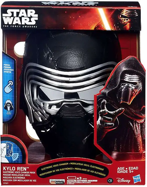 Star Wars The Force Awakens Kylo Ren Electronic Voice Changing Mask