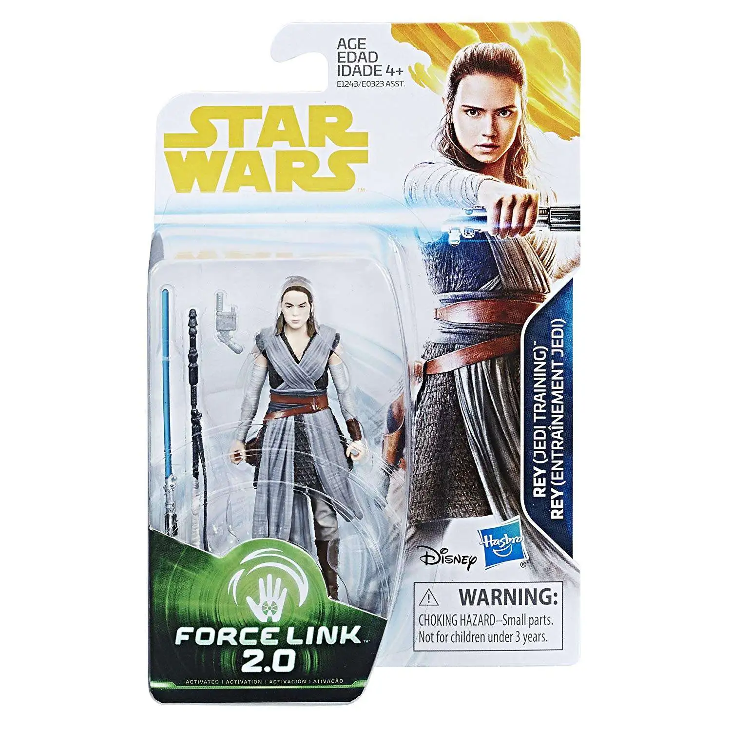Details about   STAR WARS REY RESISTANCE OUTFIT 3.75" THE FORCE AWAKENS SEALED NEW 