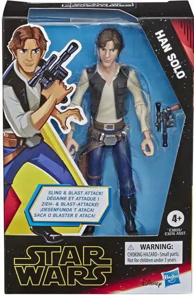 Star Wars The Rise of Skywalker Galaxy of Adventures Han Solo 5 Action Figure Hasbro -